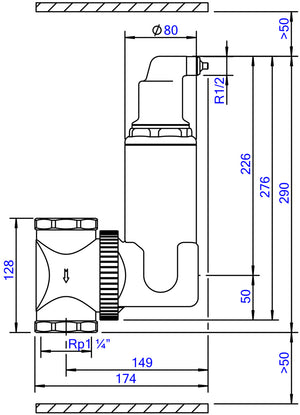 SpiroVent RV2 -1¼" -Uni