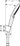 HG Raindance Sel S bset 120 3j PowderRain 125cm chr