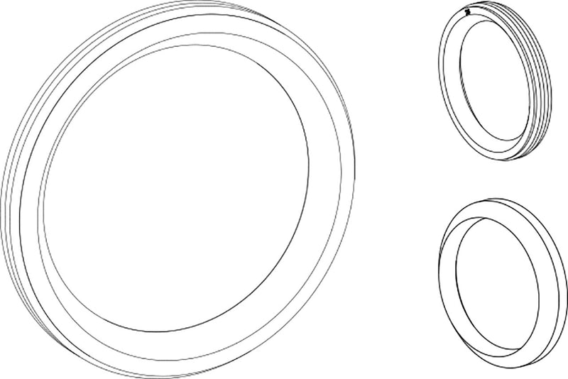 Set afdichtringen bochten
