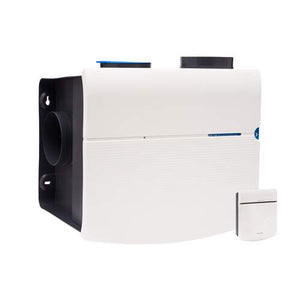 Orcon SmartLine MVS-15RH CO2B woonhuisventilator met vochtsensor en CO2-bedieningssensor