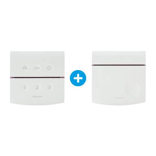 Orcon 15RF CO₂-ruimtesensor en afstandsbediening