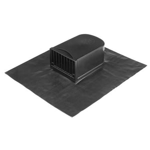 Anjo Roofport Max kabeldoorvoer en ventilatiepan, 125 mm, zwart