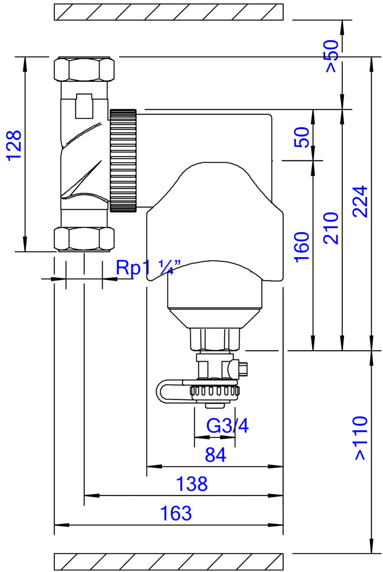 SpiroTrap MB3 -1¼" -Magneet -Uni
