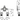 TECEflex dubbele muurplaat stromend, silicium brons, 16 x Rp 1/2" x 16