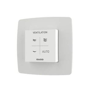 Duco bedieningsschakelaar RF/Wired wit bedraad