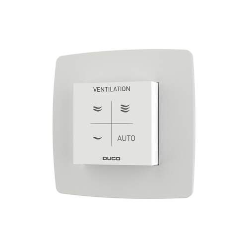 Duco vocht ruimtesensor RF / Wired wit