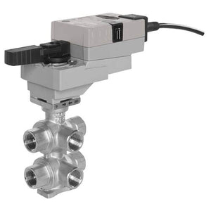 Komfort 6-wegklep DN15 met motor