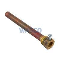Komfort dompelbuis 1/2" koperen uitvoering l=150 mm