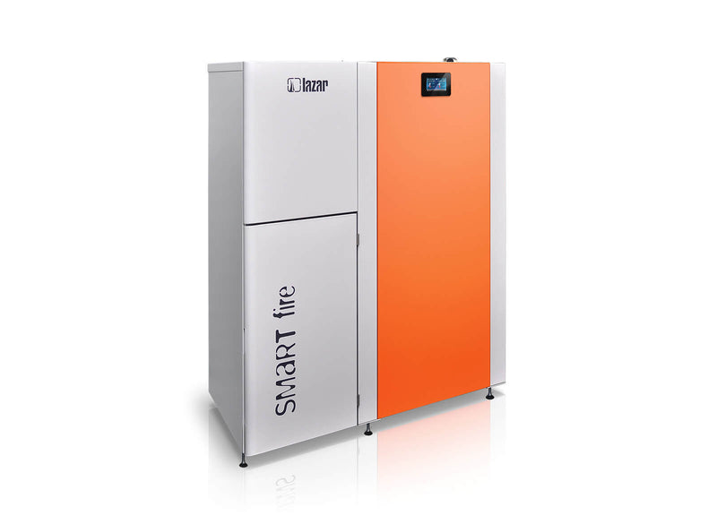 Automatische pelletgestookte ketel voor tapwater en ruimteverwarming SMARTFIRE 11/15/22/31/41