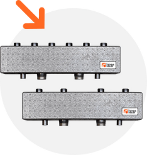 Hydraulische verdeler – 3 circuits