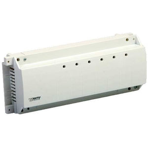 Watts aansluitmodule, 6 zones, 24V NC + 2 potentiaal vrije uitgangen voor pomp & ketel