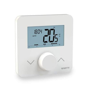 Watts Vision kamerthermostaat BT-DP03 HC RF, digitaal, programmerbaar, draadloos, wit