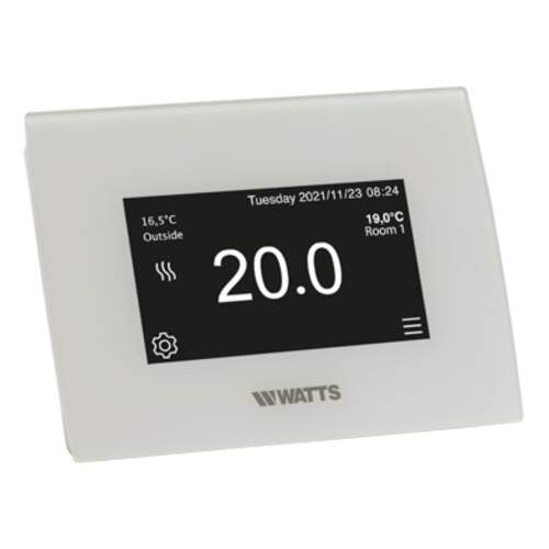 Watts Vision centrale touchscreen BT-CT03, RF 868MHz, Wifi, wit