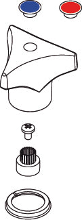 SPAREPART PLUS KNOP NIMBUS II COMFORT CHROOM