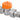 Eclipse F, ½" recht,  thermostatische afsluiter