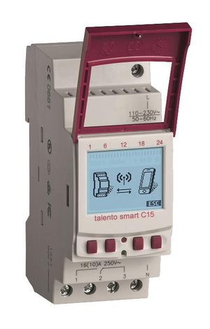 Schakelklok digitaal Talento Smart C15 110-230V/50-60Hz, 1 uitgang