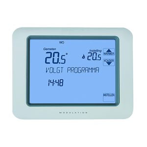 Klokthermostaat Chronotherm Touch Modulation wit Resideo