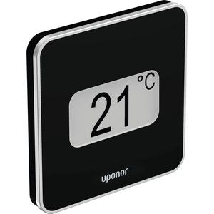 Ruimtetemperatuur-vochtsensor Smatrix Style T-149 Bus zwart Uponor