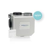 Pakket woonhuisventilator Optima CVE-S ECO HE interne RV-sensor eurostekker + Perilex stekker + Ventilatie sensor RFT CO2 Itho Daalderop