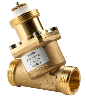 PICV Combi naregelafsluiter, buitendraad, PN25, DN32, 550…4001 l/h