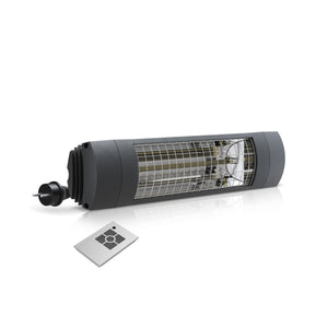 EXO COMFORT infraroodstraler 1800W incl handzender Zwart