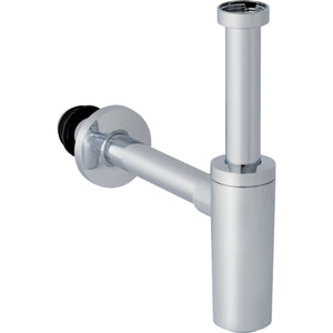Geberit wastafelsifon, afvoer hor d32mm G1 1/4" glansverchroomd