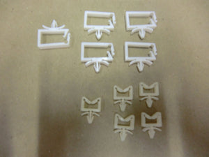 Kabelclip klein (5x), groot (5x)