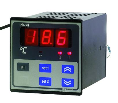Paneelinbouwthermostaat EWTR 920 230V 2x8A excl. 1xNI100/Pt100 sensor 2 setpunten