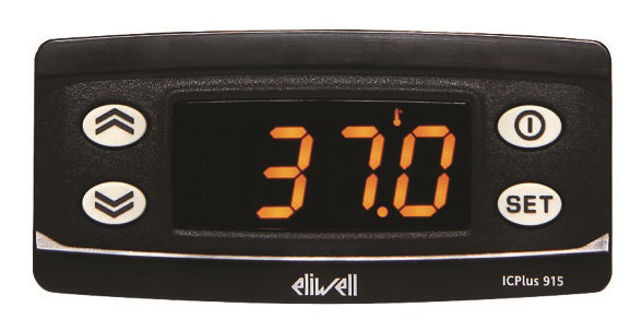 Elektronische regelaar ICPlus 915 voeding: 230VAC, sensor: PT100 J/K