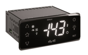 IDNext 974 P/B 12Vac/dc IP65 ontdooithermostaat, 3DO:12A,8A,5A 1DI excl. 2 sensoren NTC/PTC/Pt1000 buzzer