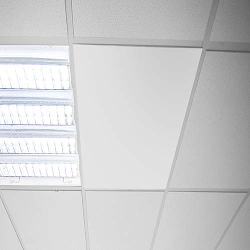 Masterwatt RASTER 2.0 infraroodpaneel voor systeemplafond 60x120 cm 800W