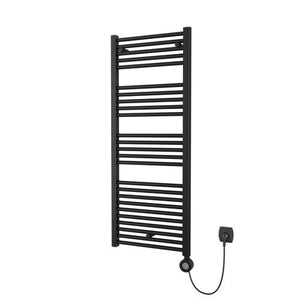 Masterwatt Calor V2 elektrische radiator 1497x600mm 900W mat zwart RAL9005