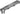 ACO Euroline goot, L=1000mm, H60 met ou Ø110mm verz. st. sleufrooster