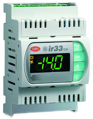 Thermostaatregelaar DN33F0EN00 t.b.v. DN33 230Vac DIN-rail 3 relais excl. NTC voelers