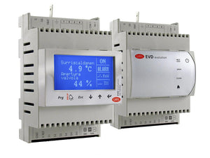 Expansieventielenregelaar EVD Evolution Twin EVD0000T50 t.b.v. ExV ventielen zonder display, RS485/Modbus