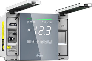 NECTOR 200 Regelkast voor koel- en vriesinstallaties, voorzien van dataloggerfunctie en geïntegreerde connectiviteit middels MyPego app (lokaal en cloud gebruik). , temperatuurbereik -45°C tot +99°C, IP65, afmetingen 300 x 200 x 100 mm.