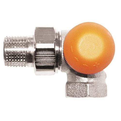 HERZ-thermostatische spilafsluiter "CD" TS-98-V,dubbelhaaks rechts 1/2