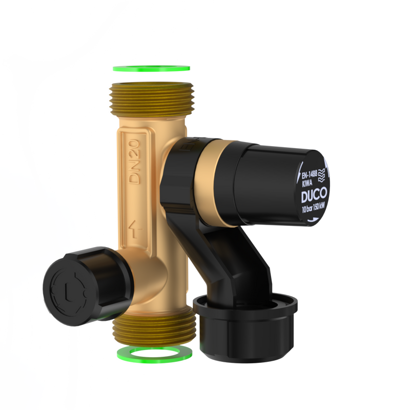 DUCO Inlaatcombinatie  DN20/G1" - 8 bar
