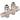 OVUS H-blok 2x½” 50 mm haaks knop R therm.voorber mat zwart