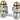 Vekotrim onderblok 2-p, haaks, VCR met Rp 1/2" bi