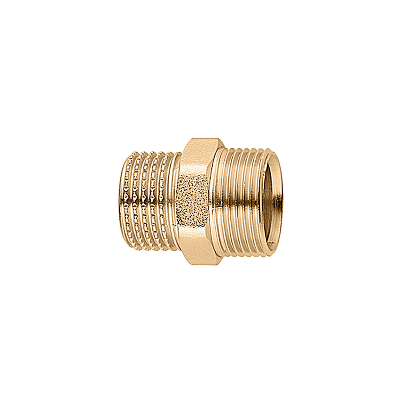 KOPPELING MET BUITENDRAAD 1/2" M x 3/4"