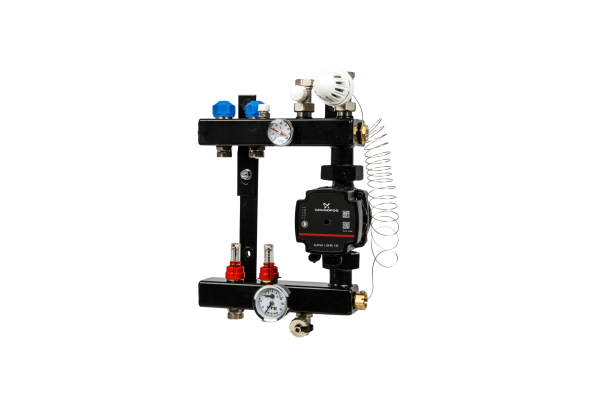 In-line verd. 2-gr. e.c, Grundfos UPM3 aansl. 1/2"inreg.