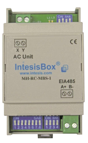 Interface INMBSMHI001R000 met Modbus RTU protocol (RS485 netwerk)