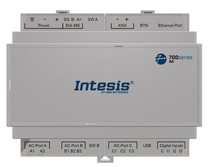 Interface Gateway IN776MHI00SO000 small / MHI VRF met KNX, Seriële en IP ondersteuning voor volledige regeling en monitoring van 16 binnendelen