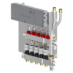 Icon2 Prefab set, 5-groeps RVS LTV-verdeler vloerverwarming