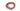 Rondsnoer Ø7 mm siliconenrubber 5 m (rood)