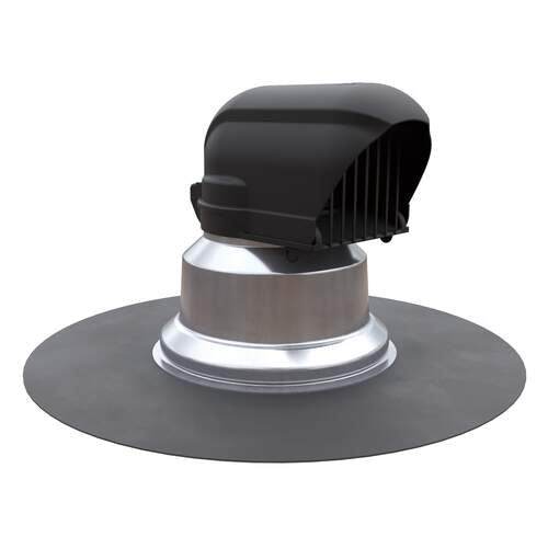 Ubbink dakdoorvoer voor kabel en leidingen, 0°, geisoleerd, Resitrix, 120 ISO