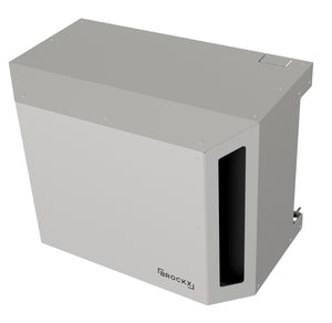 Airco omkasting Brockx L muurmontage laag wit incl. anti-recirculatieplaat 1110x615x870 mm (bxdxh)