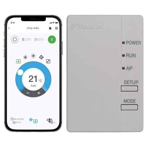 Daikin WiFi module online-bediening via App