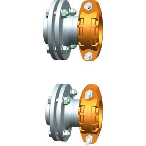 Bosch flensaansluiting 2.5" inclusief Victaulic